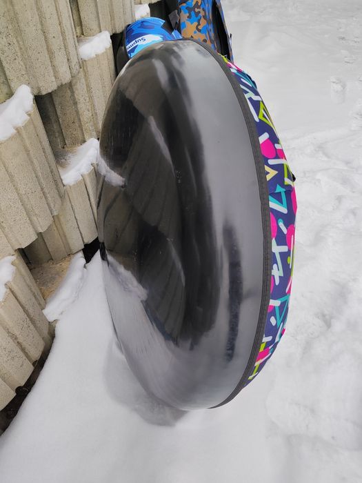 Ślizg koło 100cm Pompowane sanki Snow Tube PREMIUM