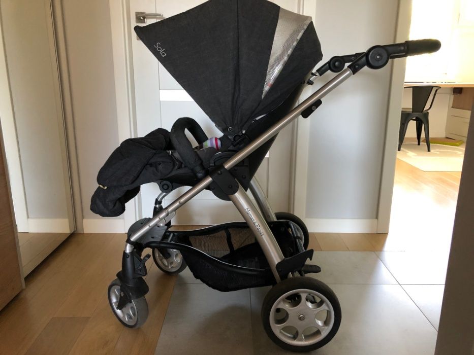 Wózek Mamas&Papas SOLA 2w1 Black DENIM