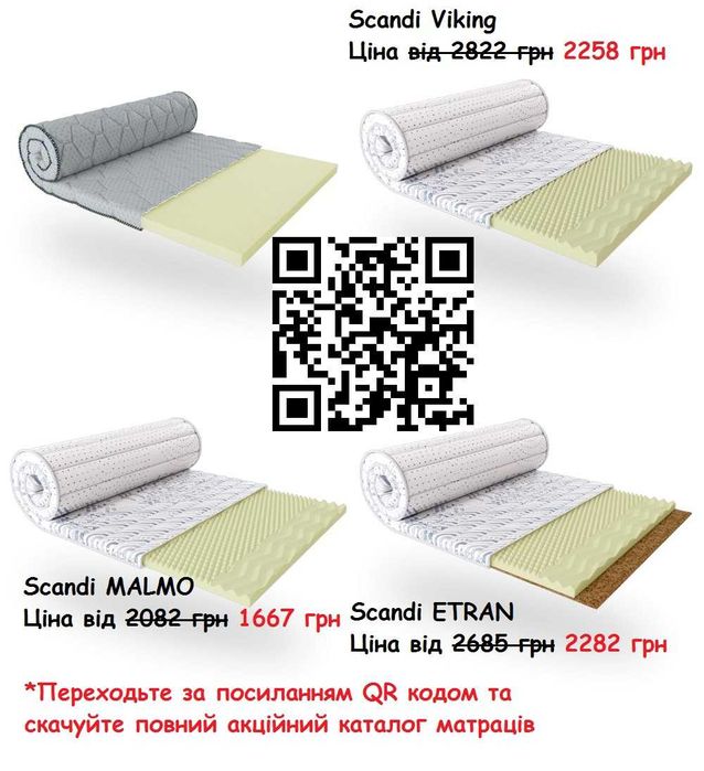 Матраци від Матраскіна. В наявності усі розміри.