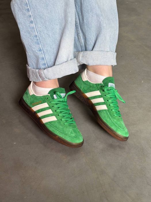 ОРИГІНАЛ‼️36-41 Adidas Handball Spezial Preloved Green White Samba