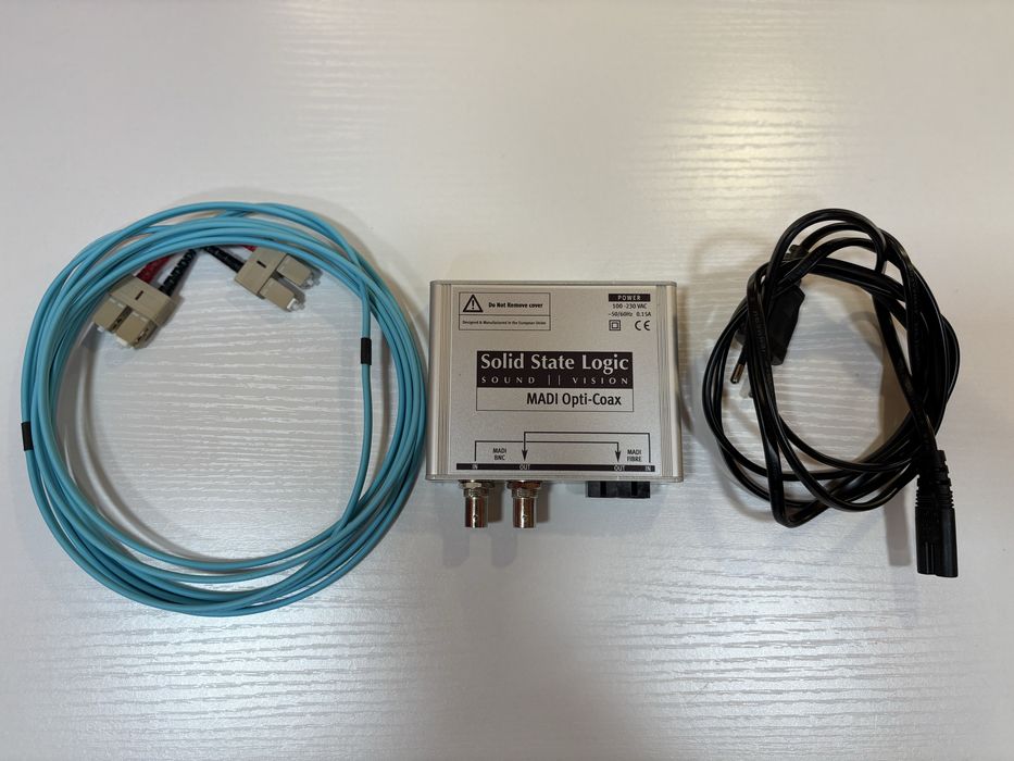 SSL Alpha-Link 24 I/O Analog-MADI com Adat