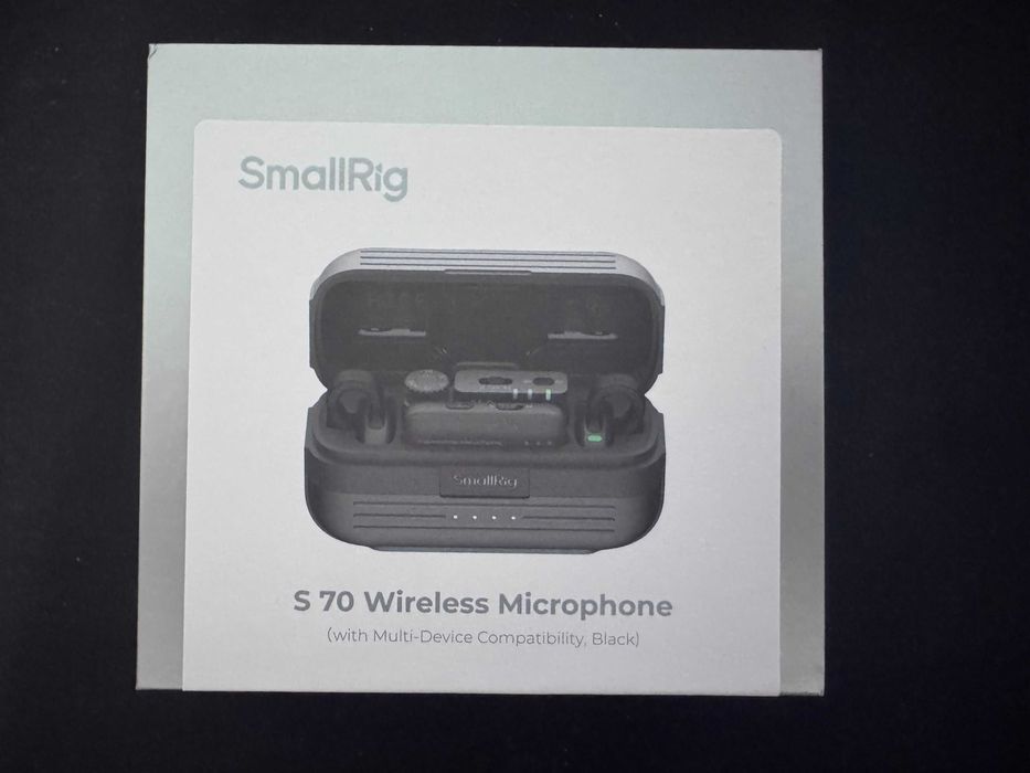 Бездротова мікрофонна система SmallRig S70 (на 2 особи) – 48кГц/24біт