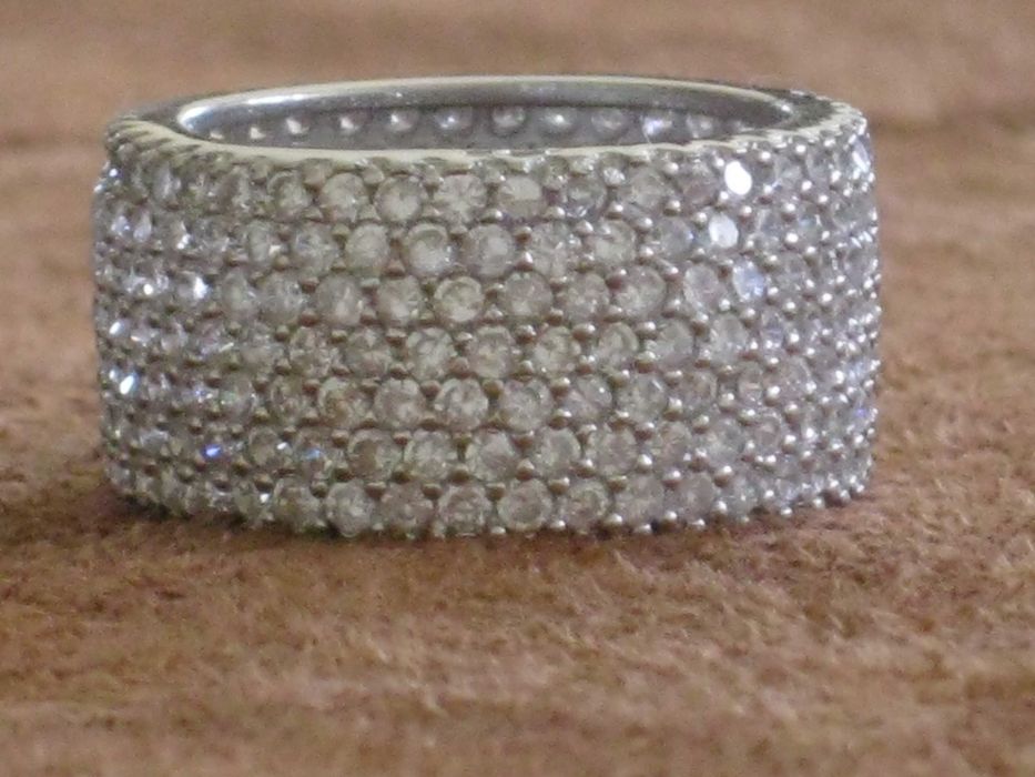 Aliança Prata Maciça de Lei 925`/.. C/Contraste