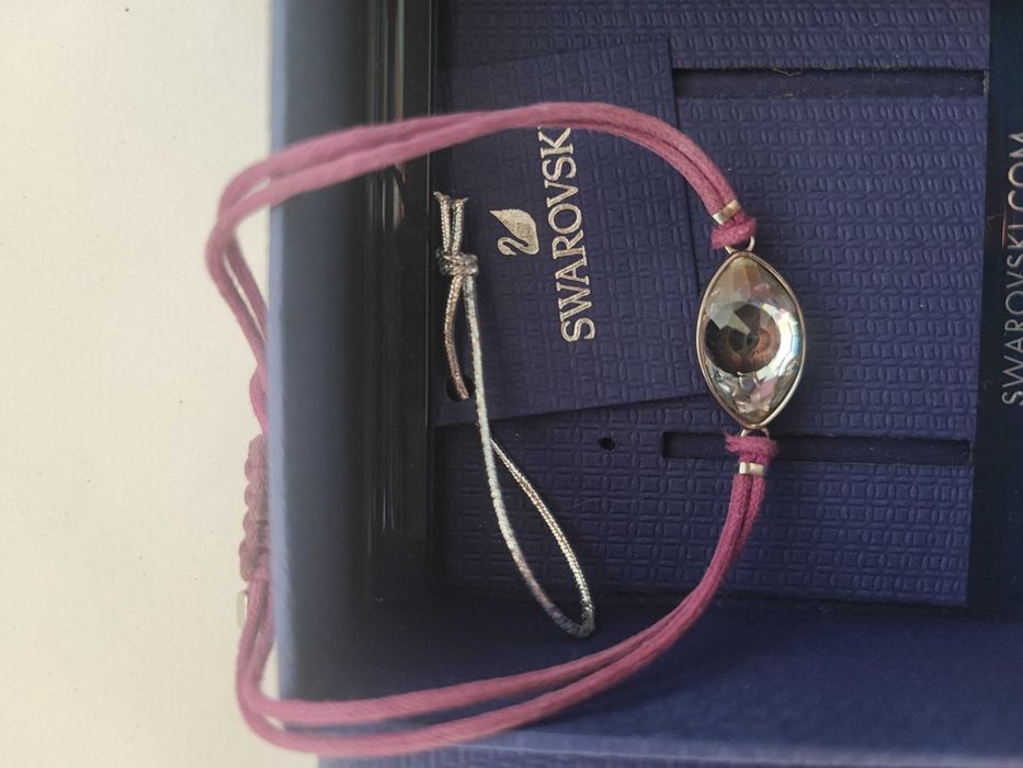 pulseira " swarovski"