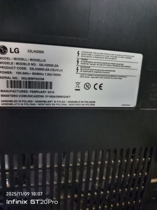 LCD LG  boa imagem