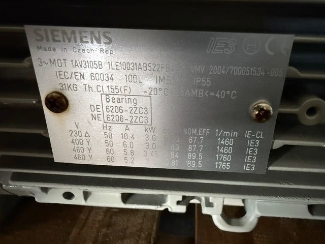 SILNIK ELEKTRYCZNY 7 szt komplet nowe używane