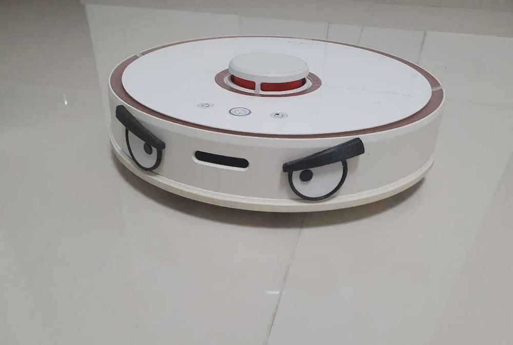 Olhos Divertidos para Aspirador Robô – Impressão 3D | Encaixe Universal