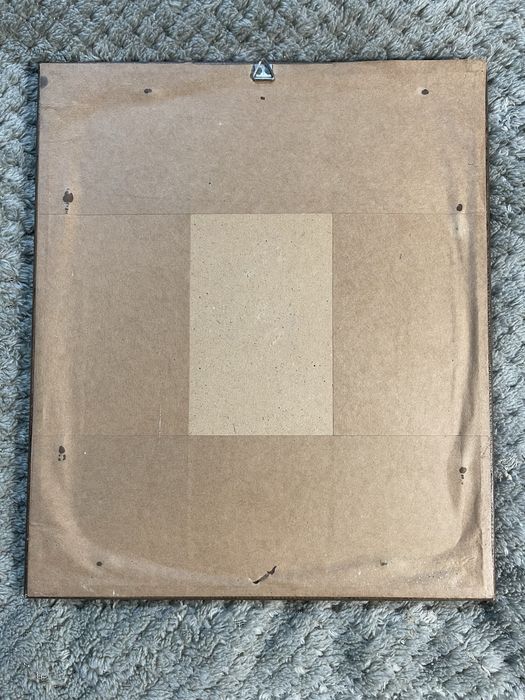 Quadro floral bordado antigo