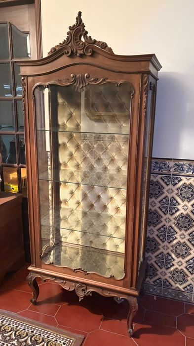 Vitrine Cristaleira Luís XV