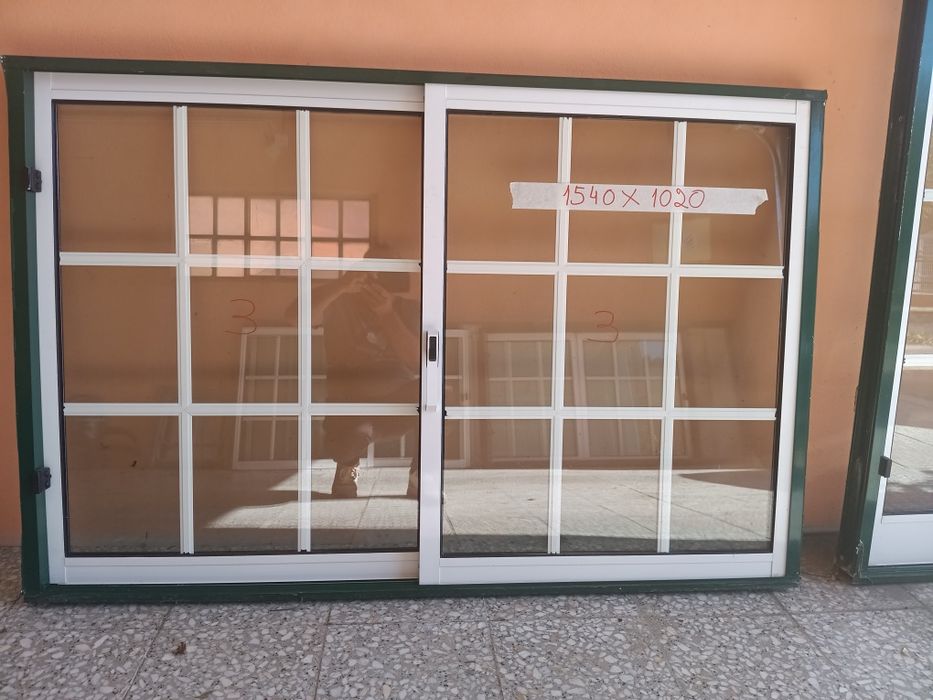 Janelas de alumínio vidro duplo
