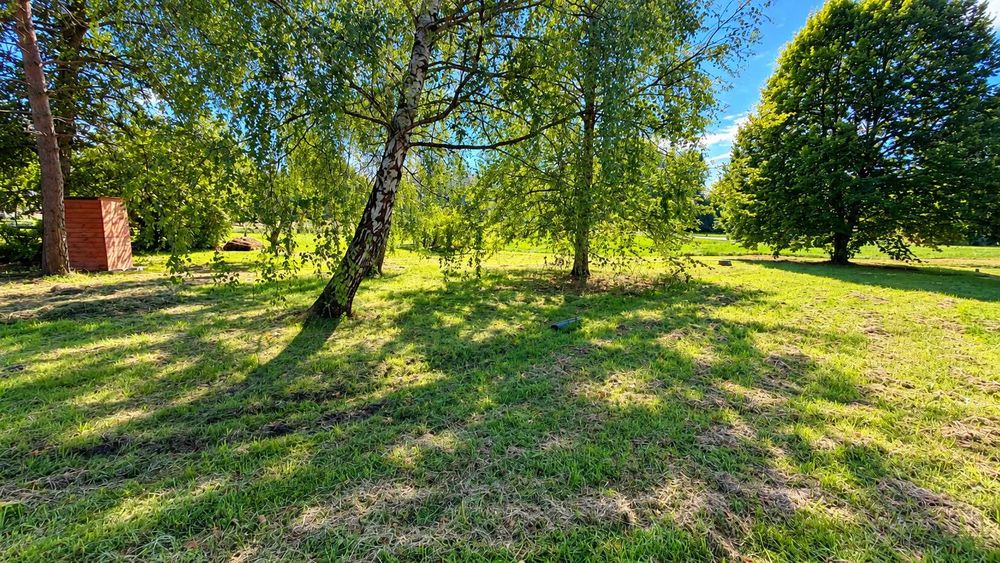 Działka budowlano-rekreacyjna 3124 m² – Orzesze | pełne media | widok na zieleń i rzekę - Widok 2