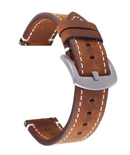 Pasek do zegarka skórzany 18mm 20mm 22mm 24mm + teleskopy różne kolory