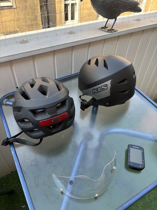 Kask na rower i hulajnogę