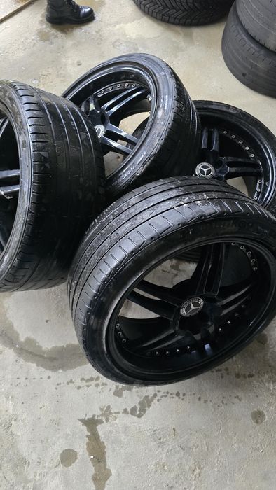 Jantes com pneus mercedes 19
