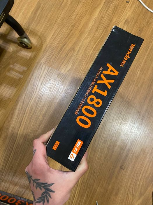 Wi-Fi 6 роутер Tenda AX3 AX1800 Gigabit Dual Band