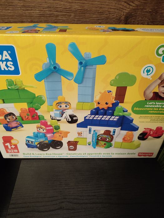 Klocki Mega Bloks Green Town - Ekodomek 92 elem