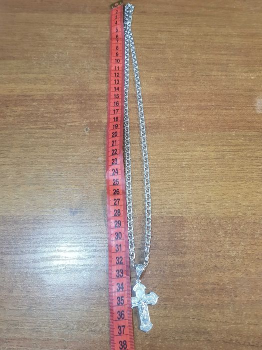 Мужская серебряная цепочка