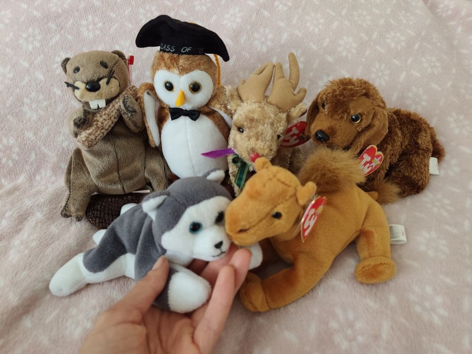 Колекційна Вінтажна іграшка собака верблюд Ty Beanie Babies