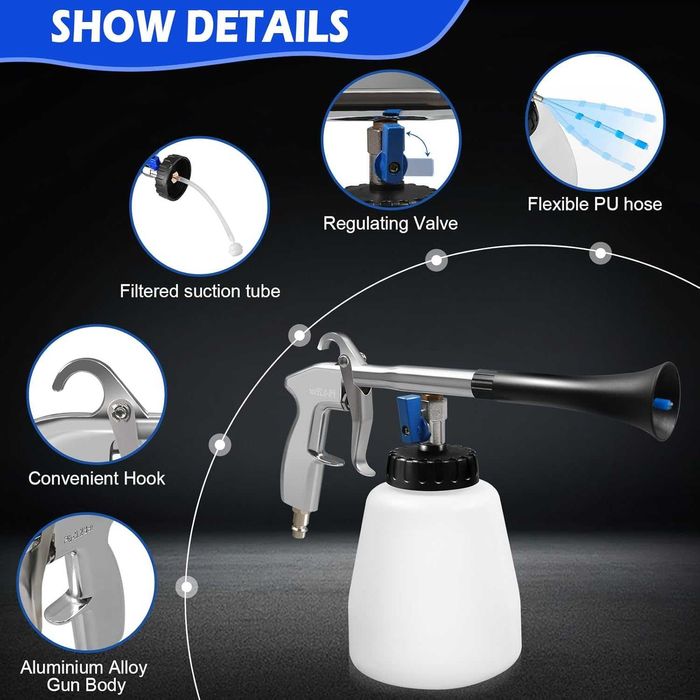 MaxAwe Pistolet do czyszczenia pod wysokim ciśnieniem 6-9,2bar