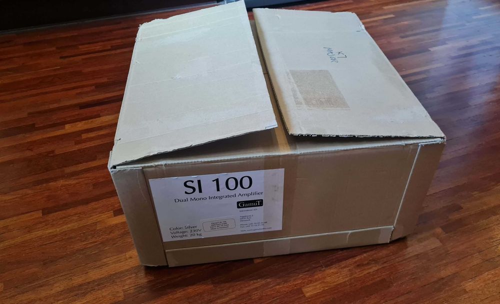 Wzmacniacz GAMUT Si-100, Integra, High End, dual mono, XLR, Si100