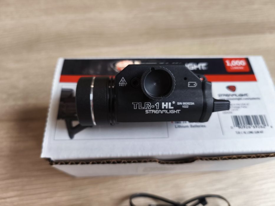 Streamlight TLR-1 HL Long Gun Black, latarka na broń długą, 1000 lm