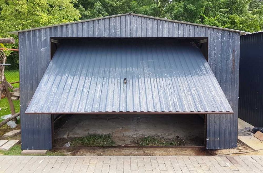 Garaż blaszany 4x5 kolor