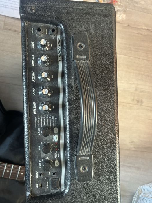 Gitara elektryczna fender+ wzmacniasz