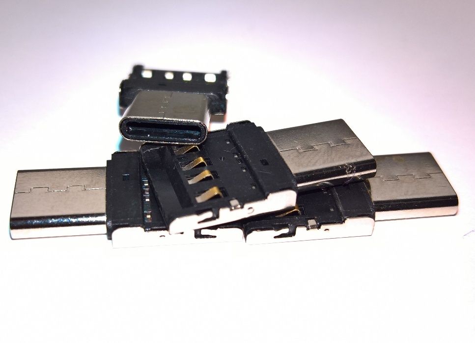 OTG USB C Adapter Przejściówka Smartfon Tablet Telefon Pendrive metal