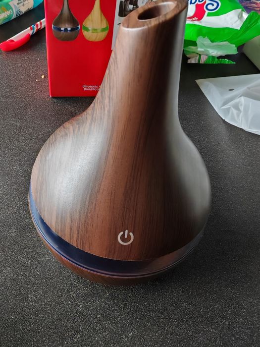 NOWY, Nawilżacz powietrza z dyfuzorem podświetlenie LED, Gratis