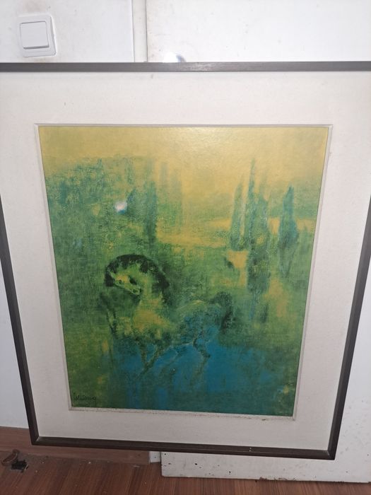 Quadro com um cavalo