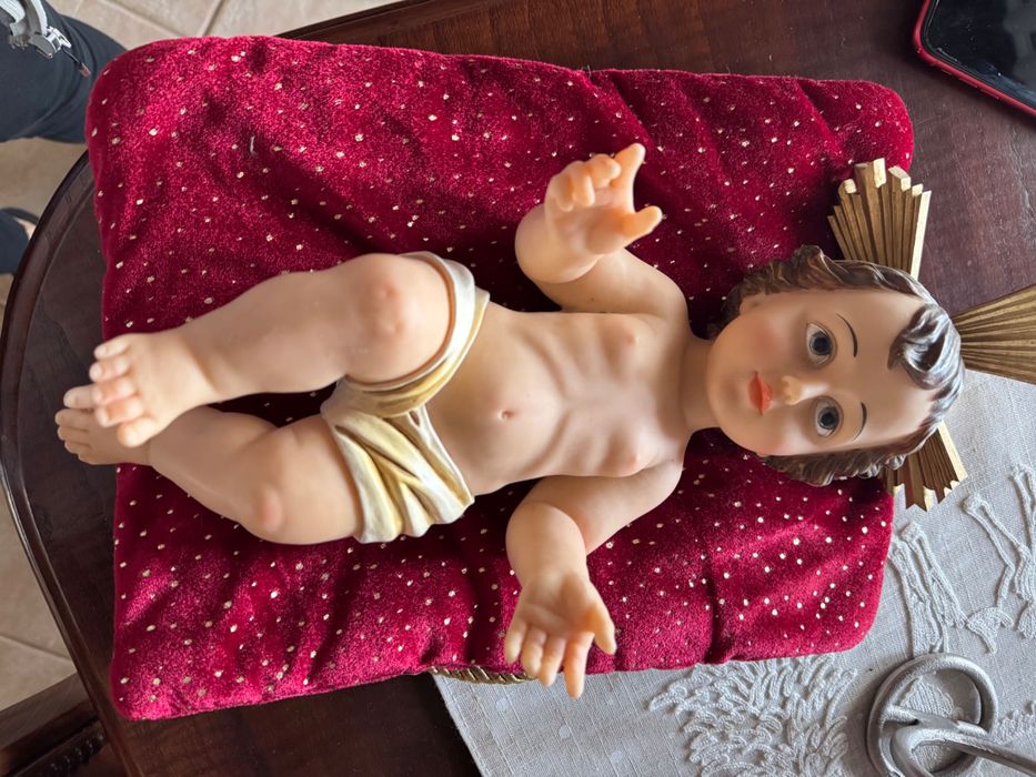 Decoração de natal menino jesus