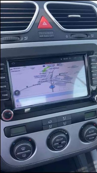 Rádio Android 14 com GPS Volkswagen/SEAT/Skoda (Artigo Novo)