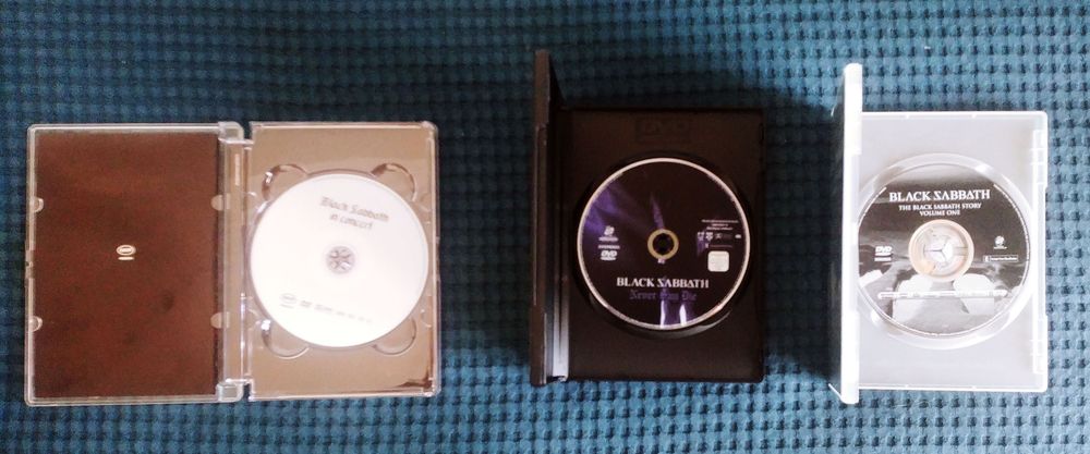 Black Sabbath 3 DVDs