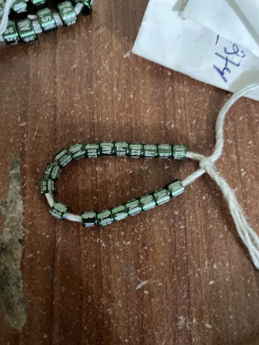 Anilhas para canarios e caturras