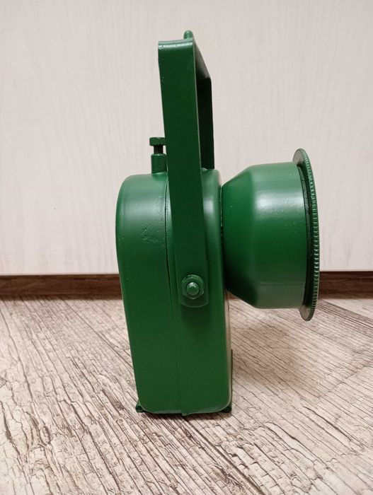 Zabytkowa lampa górnicza, kolejowa