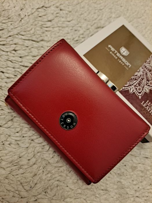 Peterson  portfel Skóra  pudełko