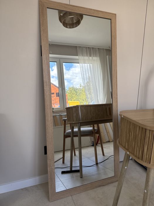 Lustro dewniane 70x130