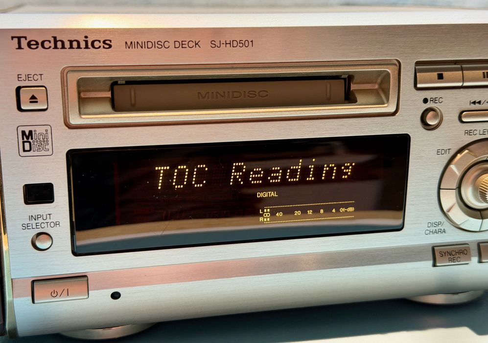 Technics MiniDisc DECK SJ-HD501 mini disc