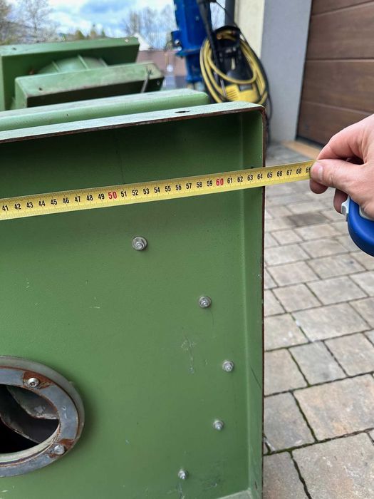 Wentylator promieniowy do transportu pneumatycznego 4 kw