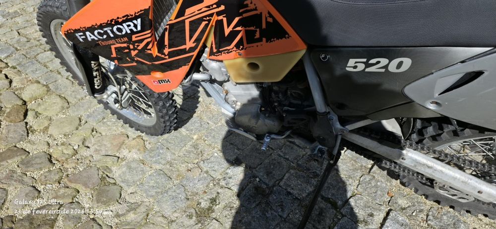 KTM 520 toda original matriculada