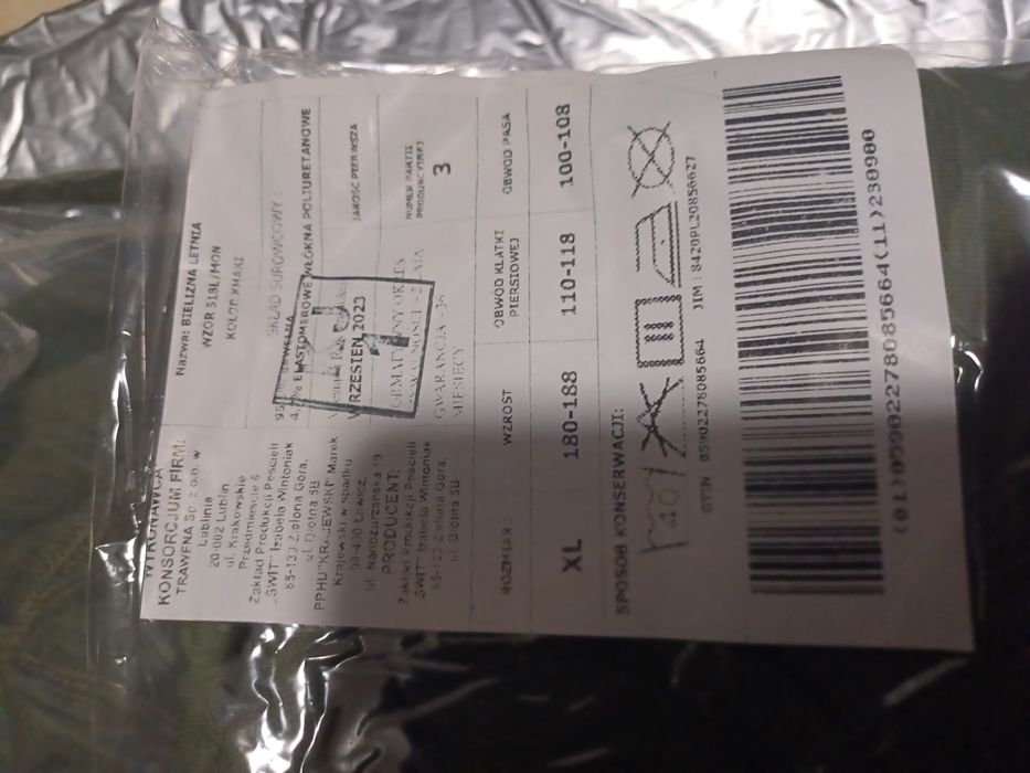 Bielizna letnia komplet