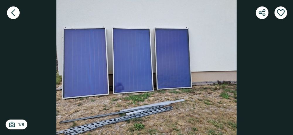 Kolektory słoneczne  firmy Vaillant