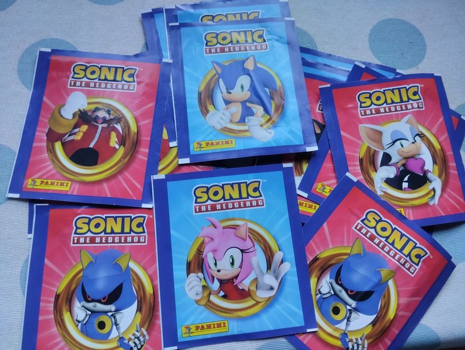 (162) Cromos Sonic The Hedgehog O Ouriço
