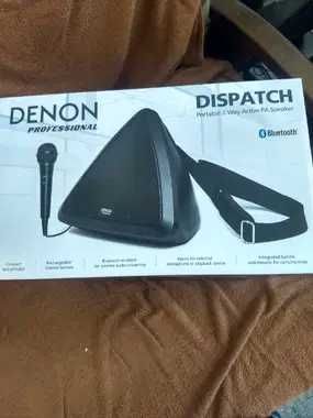 Продам блютуз колонку с микрофоном Denon dispatch водонепронецаемая