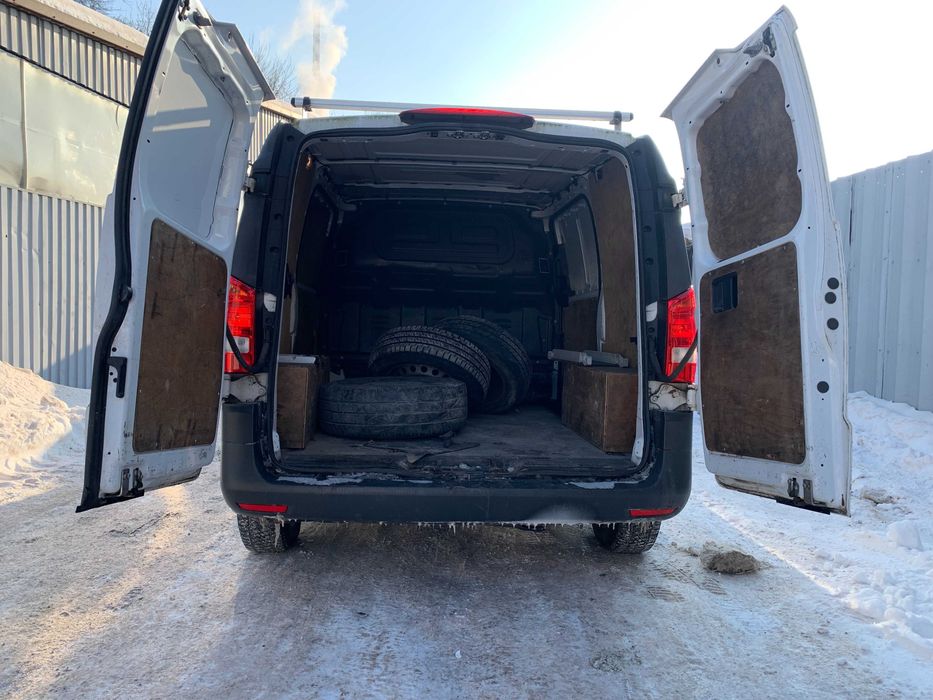 Разборка Вито W447 запчасти б/у салон двери фары