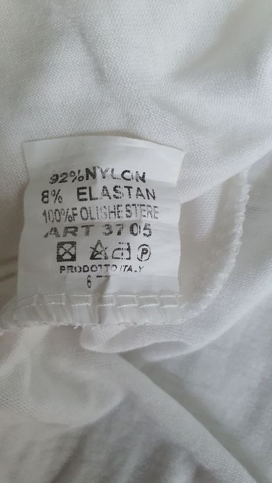 Kombinezon letni – sukienka/spodenki – ażurowy, wiązany z tyłu