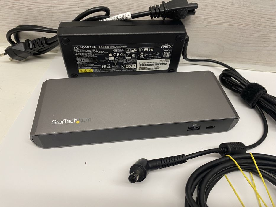 Док-станція StarTech.com TB3DK2DPPDUE Thunderbolt 3 – повний комплект