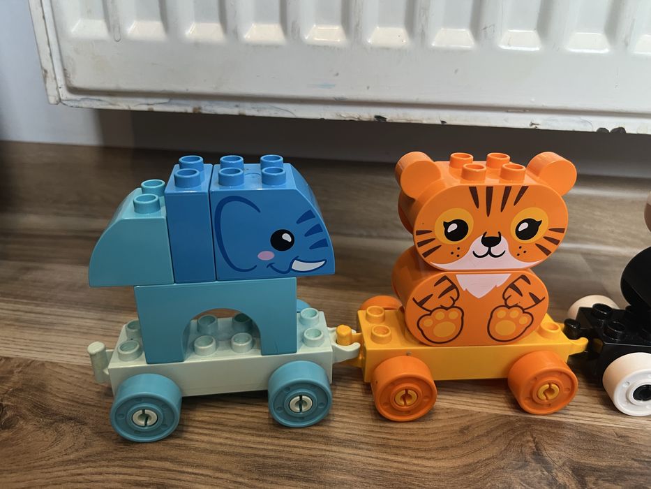 Потяг конструктор тварини lego duplo оригінал