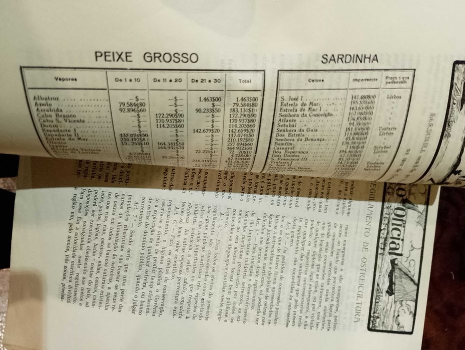 Revistas A Pesca Marítima 1923/24 - 11 unidades