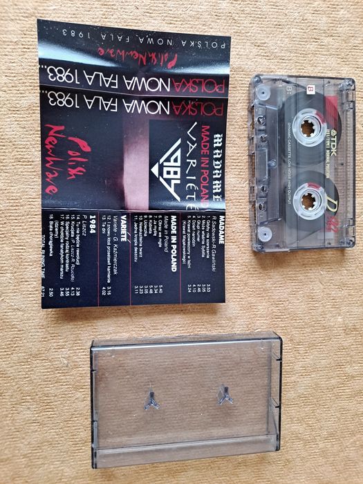 Nowa Fala 1983 - kaseta Madame, Made in Poland, Variete, 1984